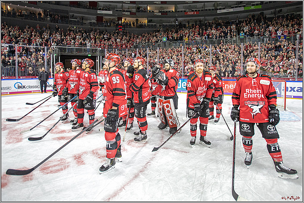 DEL; Koelner Haie - Adler Mannheim, 09.04.2019